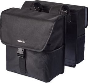 Çantë krahu Basil Go Double, XL, 32L, e zezë