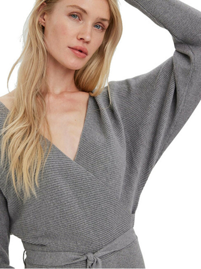 Fustan Vero Moda 10269251 Medium Grey Melange Size: S