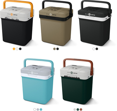 Frigorifer turistik Peme Essential 27, 23L, termoelektrik, Sand Storm