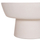 Tavolinë anësore HomeMarkt Pirson Round, fiber cement, diametër 60 cm, e bardhë