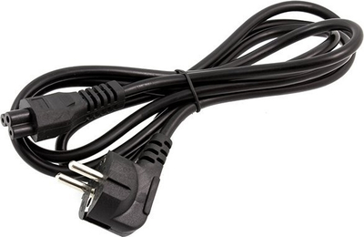 Kabllo zgjatues rryme InLine IEC C15 me IEC C14, 1.8m, i zi