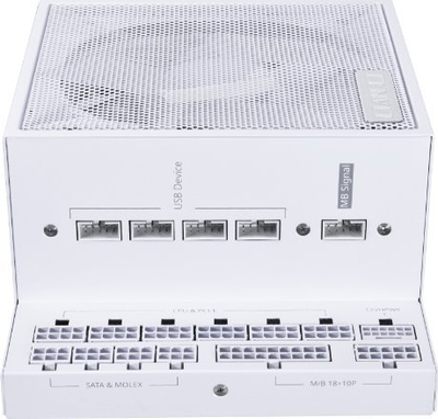 Furnizues energjie Lian Li EDGE EG0850, 850W, 80 PLUS Platinum, ATX 3.1 PCIe 5.1, i bardhë