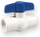 Valvul me sferë PVC-U Geberit 602007, 3/4", IPS, gri