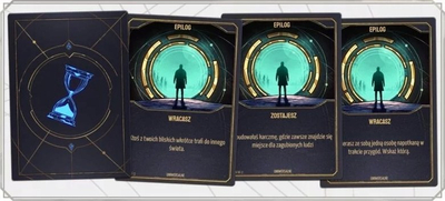 Lojë tavoline Mroczny Amulet Gindi Saga, zgjerim narrativ, fantazi e errët