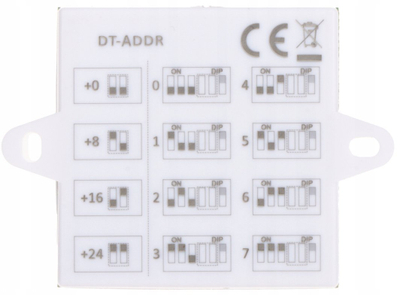Modul programues interfoni Vidos DT PG1, set 2 copë, për sisteme njëfamiljare, i bardhë