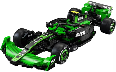 Set ndërtimi JAMARA CADA Kick Sauber F1 Team C44 2024, shkalla 1:24, për kalamaj 8+, shumëngjyrësh