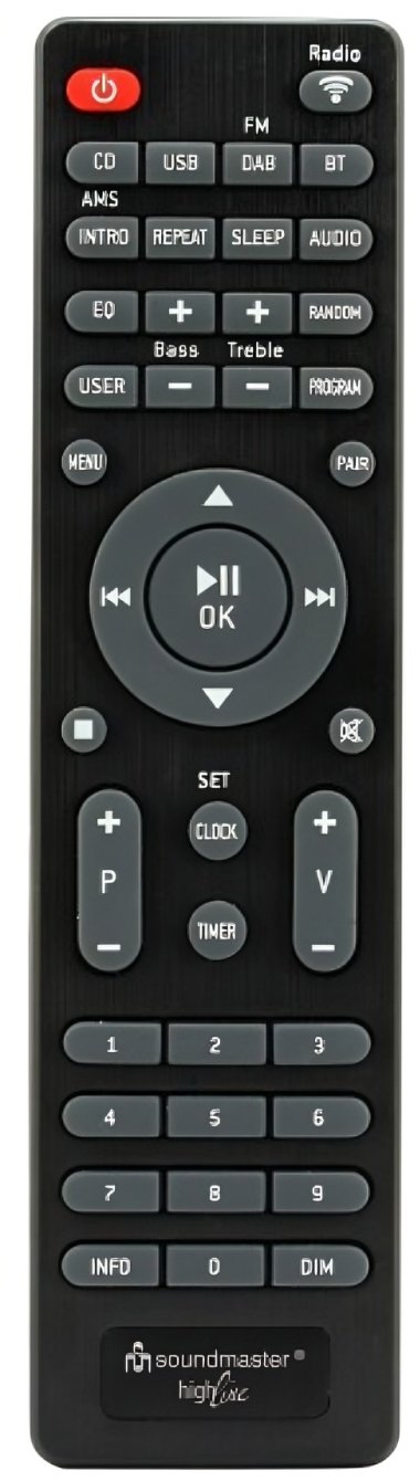 Radio CD Soundmaster ICD1050SW, Internet Radio, DAB+, USB, ngjyrë argjendtë