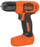 Turielë Black & Decker, 7.2 V, e zezë/portokalli