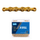 Zinxhir biçiklete KMC X9, 9 shpejtësi, Titanium Nitride Gold