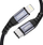 Kabllo USB Choetech IP0039, USB C me Lightning, 1.2 m, e zezë