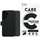 Футрола портофол Samsung PanzerGlass CARE, Galaxy A35 5G, со потпирач, црна