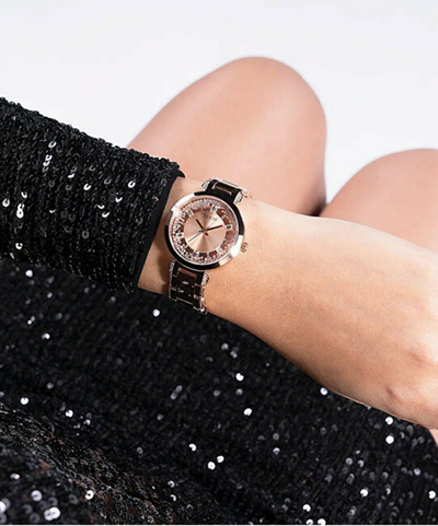Orë dore GUESS Crystal Clear GW0470L3