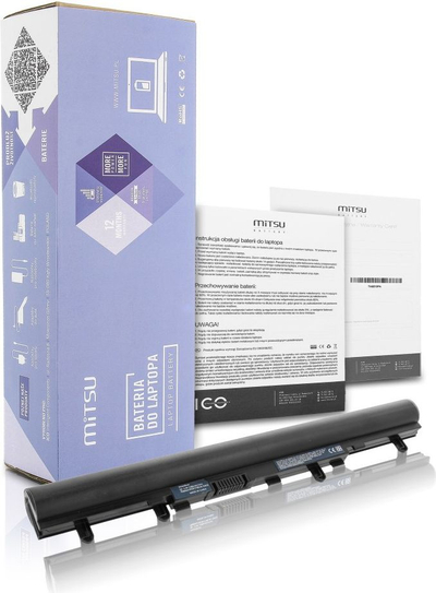 Bateri laptopi Mitsu për Acer Aspire V5, 2200 mAh, 14.8 V, e zezë