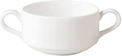 Tas supe RAK Porcelain Banquet BACS18, 180ml, porcelan, ngjyrë fildishi