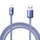 Kabllo USB Baseus Crystal Shine, USB A në Lightning, 2 m, 2.4A, blu