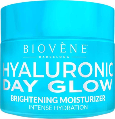 Krem fytyre Biovène Hyaluronic Day Glow, hidratues, 50 ml
