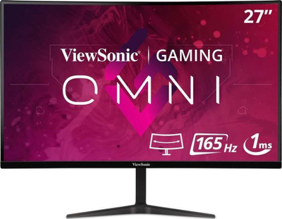 Monitor gaming i lakuar ViewSonic VX2718-2KPC-MHD, 27", QHD, 180Hz, i zi