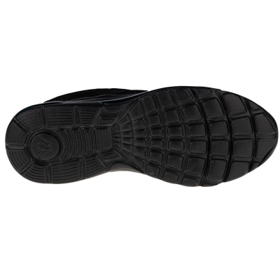 Atlete Kappa Squince W 242842-1111, sintetike, taban gome, të zeza