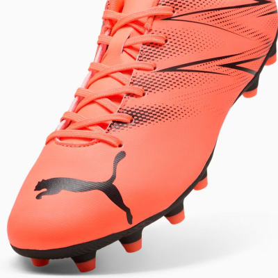 Këpucë futbolli Puma Attacanto FG AG M 107477 14 për burra, për terren të thatë edhe për bar artificial, të bardha