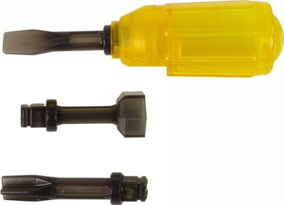 Lodër kamion vinç Leantoys Assembly One, me kaçavidë për montim, ngjyrë e verdhë