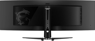 Monitor gaming i lakuar MSI MPG 491CQPDE, 49\", me figurë shumë të pastër, ngjyrë e zezë