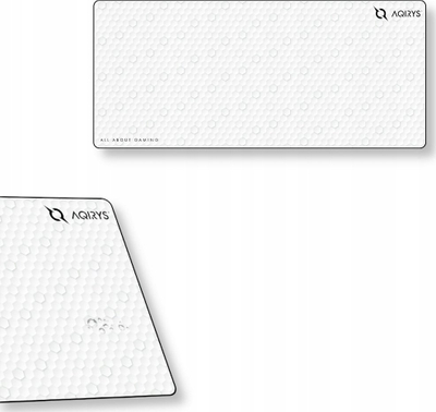 Mauspad AQIRYS Webb XL, 900x400 mm, tekstil, i zi