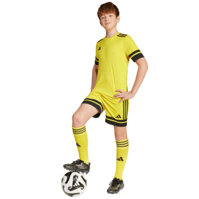 Кратки панталони за фудбал за деца adidas Squadra 25 Jr JJ2421, Aeroready, рециклиран полиестер, сини