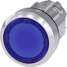 Aktivizues butoni Siemens IP69k Sirius ACT, 22 mm, i kaltër