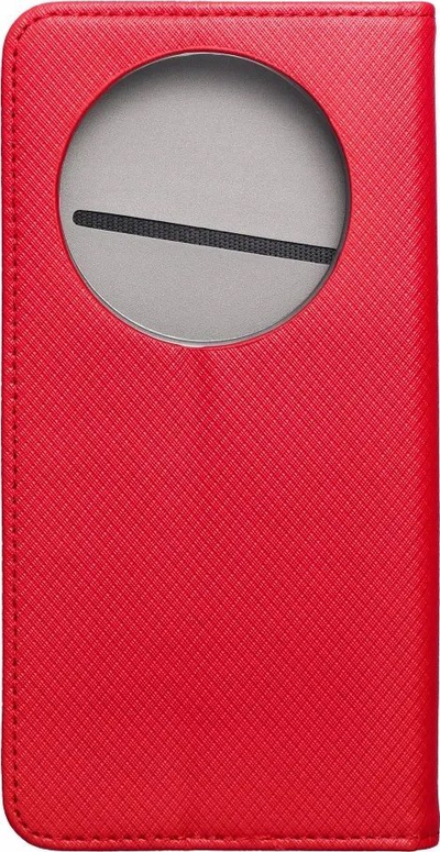 Kapak telefoni Smart Book për Realme 12 Pro 5G 12 Pro Plus 5G, me stand, i kuq