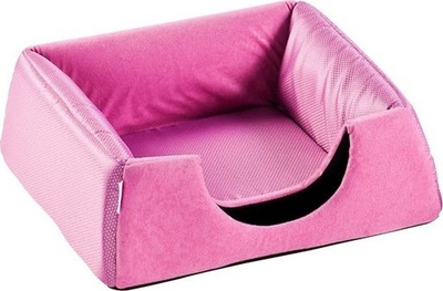 Shtrat budkë për kafshë Diversa Budka Trick Foldable 2, 50x50x33cm, rozë
