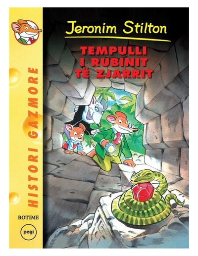 Stilton 29 Tempulli I Rubinit Te Zjarrit - Geronimo Stilton