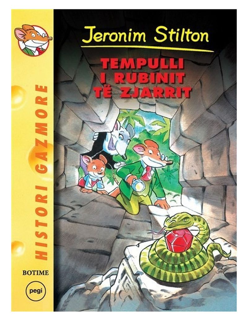 Stilton 29 Tempulli I Rubinit Te Zjarrit - Geronimo Stilton