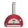 Furra për pizza Alfa Forni Moderno 1 Pizza, me gaz, Antique Red