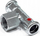 Tee lidhëse Sanha Therm GW 1/2, 18x1/2x18, çelik i galvanizum