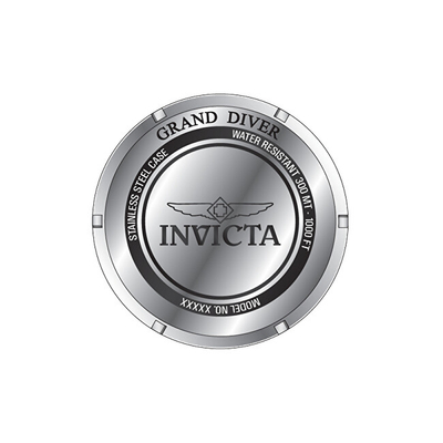 Orë për meshkuj Invicta Grand Diver Quartz 28766, e argjendtë