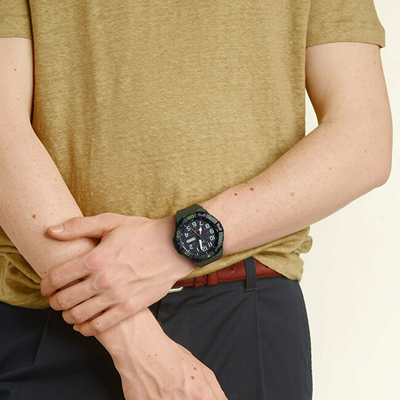 Orë dore për meshkuj Casio MRW-210H-3AV, e gjelbër