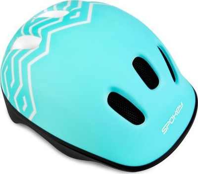 Helmetë për fëmijë Spokey Strapy 2, madhësia 52-56 cm, blu