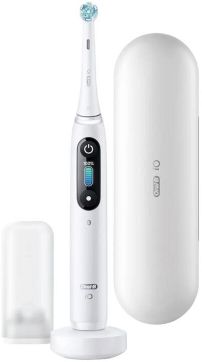 Brushë e dhëmbëve magnetike Oral-B iO Series 8 White Alabaster