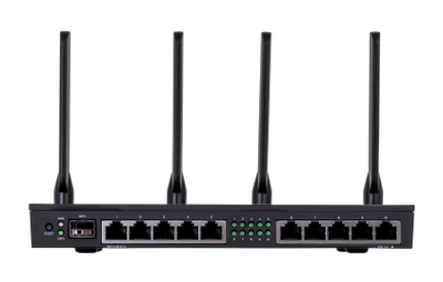 Ruter MikroTik RB4011iGS, Gigabit Ethernet, Wi-Fi 5 dual-band, i zi