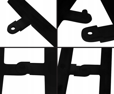Panel dekorativ Godan Type B, 30x30 cm, sfond i zi, rozë