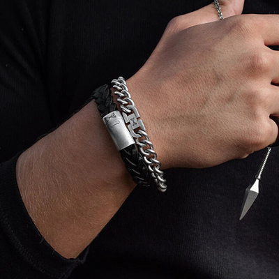 Byzylyk AZE Jewels Iron Big Wave Black