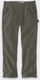 Pantallona pune Carhartt Duck Relaxed Fit, pambuk Rugged Flex, W30 L32, ngjyrë ulliri