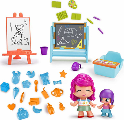 Set lodër Famosa Pinypon City 700014081, klasë arti, 2 figurina, shumëngjyrësh