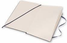 Fletore Moleskine Classic Notebook Large, kapak i fortë, 13 x 21 cm, blu
