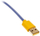 Kabllo Ducky Premicord, USB-C/USB-A, 1,8m, e purpurtë/kaltër