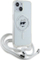 Kavanoz mbrojtës Karl Lagerfeld IML Crossbody Choupette Head MagSafe, për iPhone 15, transparent