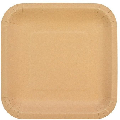 Pjata letre kraft Fsc, 18 cm, 144 copë, ngjyrë natyrale