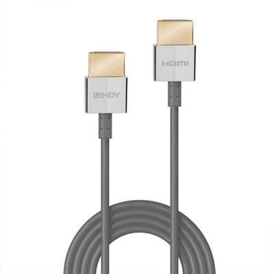 Kabllo HDMI LINDY Ultra High Speed, 0.5m, e hollë, e zezë