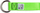 Rrip ankorimi Never Let Go NLG, 130 x 25 mm, 3 kg, jeshile fluoreshente