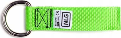 Rrip ankorimi Never Let Go NLG, 130 x 25 mm, 3 kg, jeshile fluoreshente